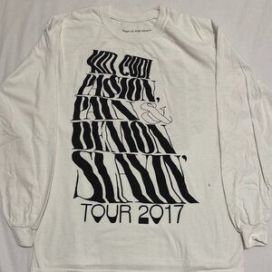 Kid Cudi x Virgil Abloh Long Sleeve – 2017 Passion, Pain & Demon Slayin' -Size L
